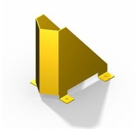 Protège-montant type sabot