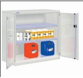 Armoire basse 2 tablettes