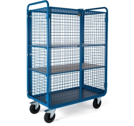 PROMAX wagens met 2 etages in buisconstructie en 1 deur