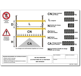 Markeerbord palletstelling PROVOST