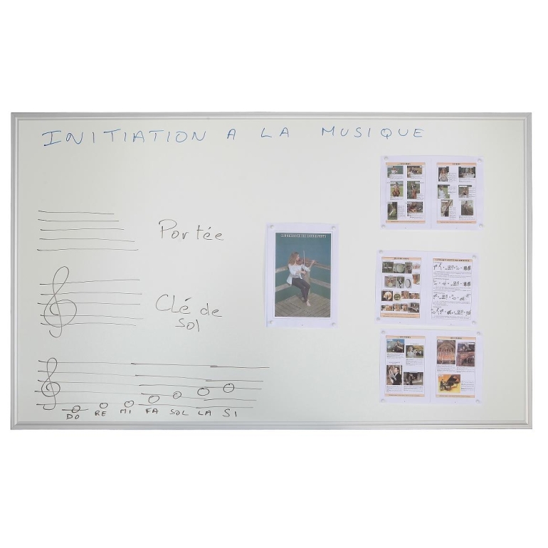 Tableau blanc magnétique 