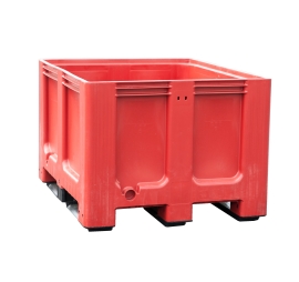 Caisse palette rouge 610 litres pour tri sélectif PROVOST