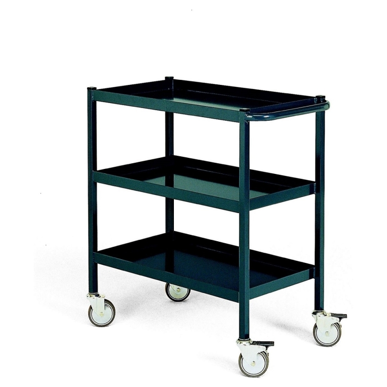 Mobiele werktafel voor in de werkplaats 3 plateaus Mobiele werktafel voor in de werkplaats 3 plateaus