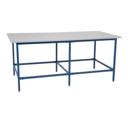 Werktafels op 6 poten L 3000