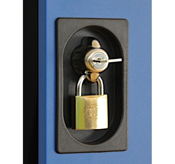 Hangslothouder en slot voor loper Hangslothouder en slot voor loper