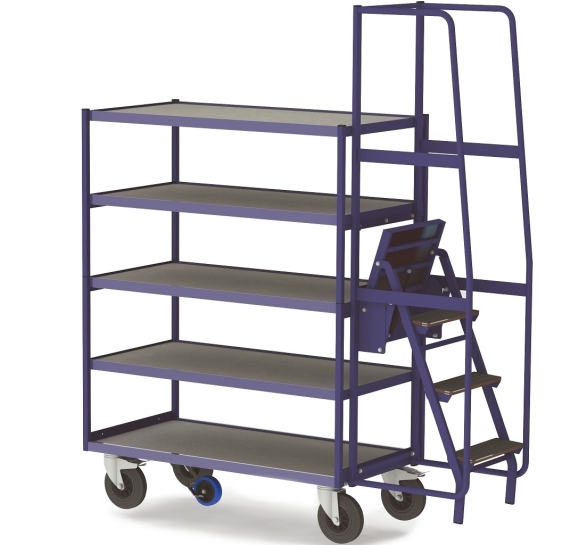 Chariot 5 niveaux Chariot 5 niveaux