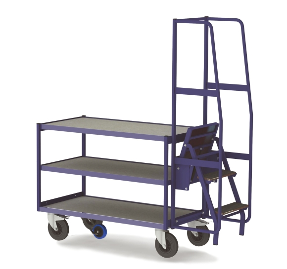 Chariot 3 niveaux Chariot 3 niveaux