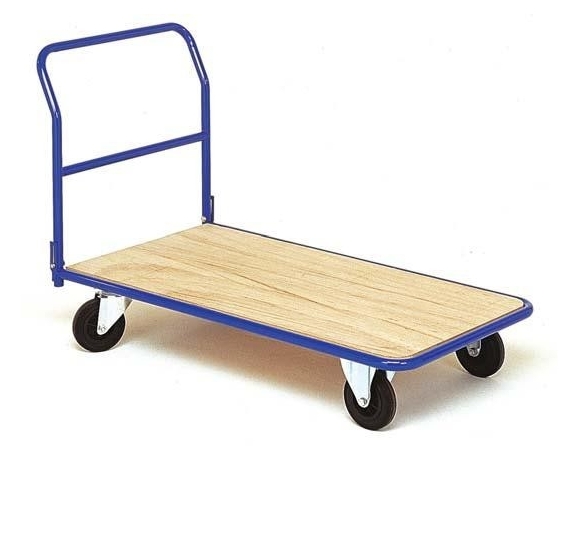 Trolley met opklapbare rugleuning