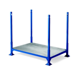 Base avec recouvrement tôle zinguée