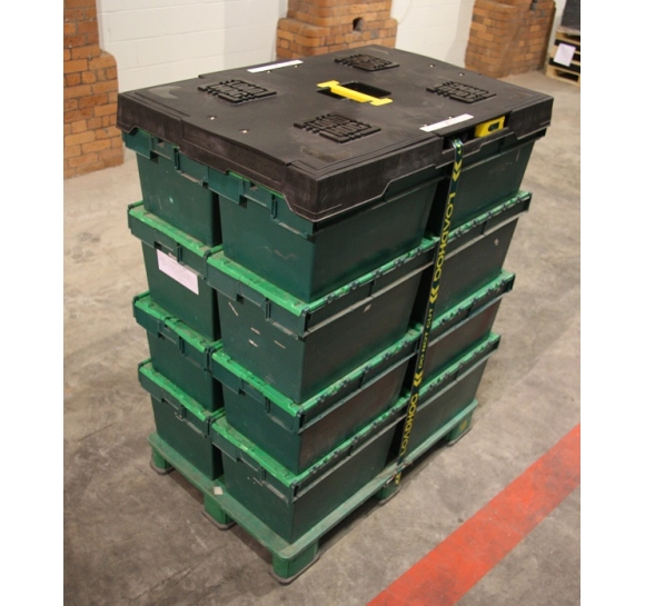 kap 1200 x 800 mm voor plastic pallets