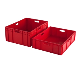 Bac gerbable 800 x 600 mm - rouge PROVOST