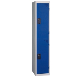 locker 1 kolom blauw