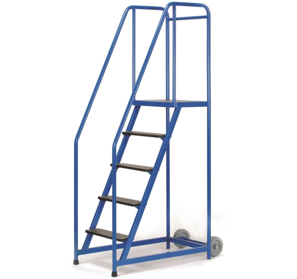 Trapladder met overloop