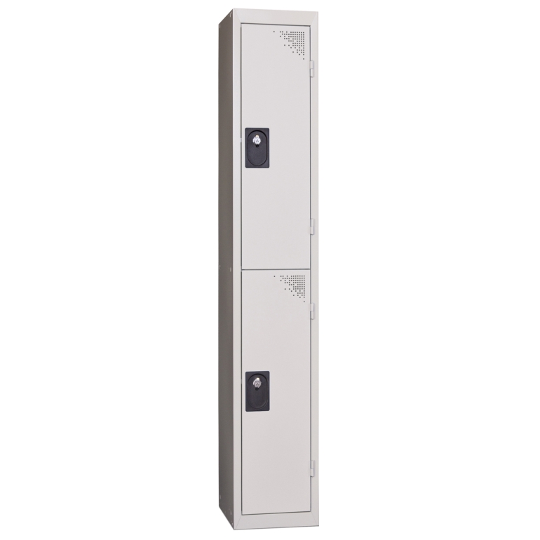 vestiaire monobloc multicases 1 colonnes gris