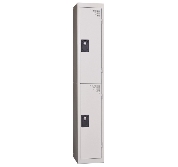 te monteren locker 2 grijze deuren