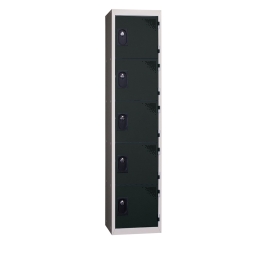 locker 1 kolom kit anthraciet