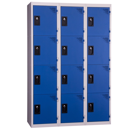 locker met 12 vakken