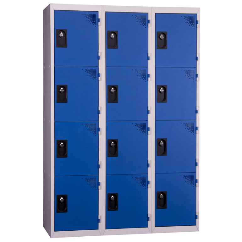 locker met 12 vakken