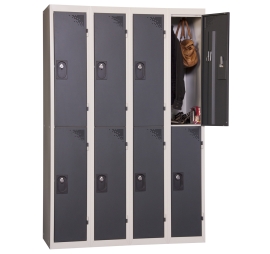 locker 4 kolommen 2 vakken PROVOST