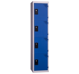armoire vestiaire 1 colonne bleu PROVOST