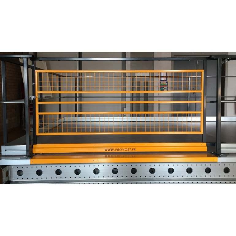 Portillon coulissant pour plate forme Portillon coulissant pour plate forme