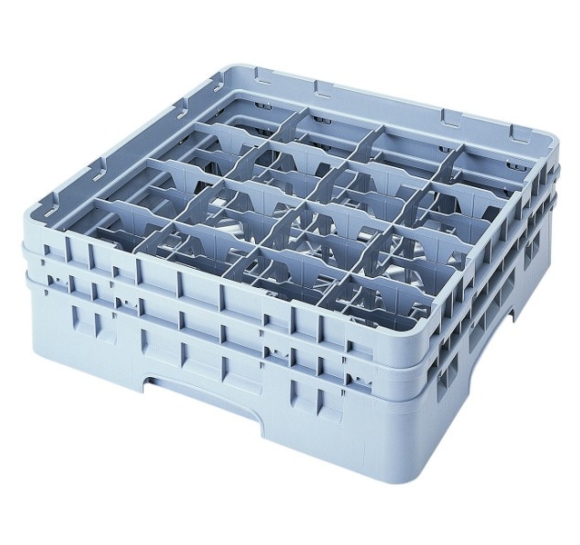 Casier lave vaisselle- 16 compartiments - hauteur max. verre 110 mm Casier lave vaisselle- 16 compartiments - hauteur max. verre 110 mm