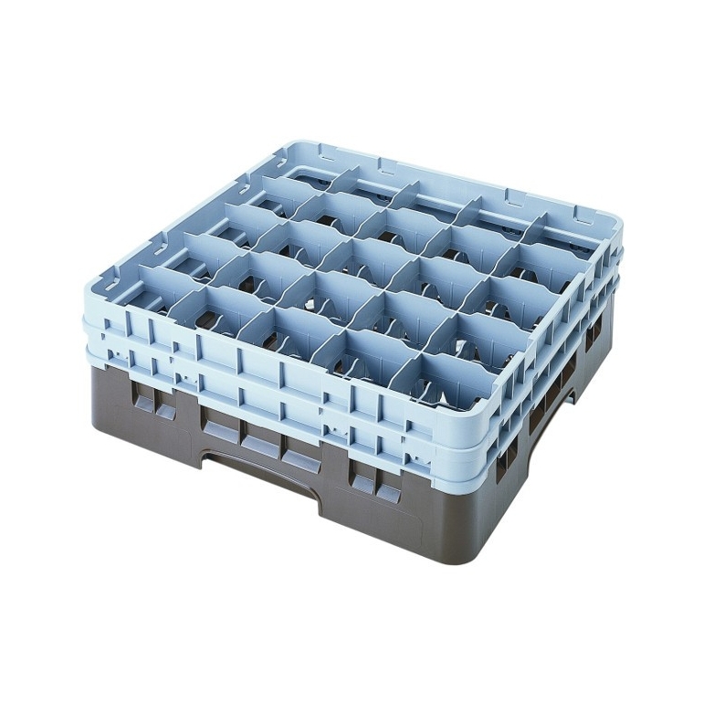 Casier lave vaisselle- 25 compartiments - hauteur max. verre  90 mm