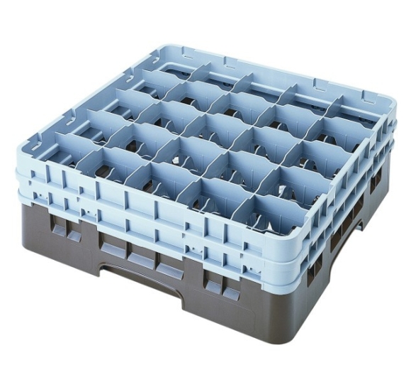 Casier lave vaisselle- 25 compartiments - hauteur max. verre 174 mm Casier lave vaisselle- 25 compartiments - hauteur max. verre 174 mm