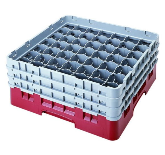 Casier lave vaisselle- 49 compartiments - hauteur max. verre 216 mm Casier lave vaisselle- 49 compartiments - hauteur max. verre 216 mm
