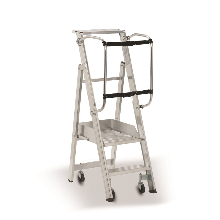 mobiele trapladder 2 treden