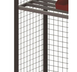 Côtés grillagés pour rayonnages Prospace + PROVOST