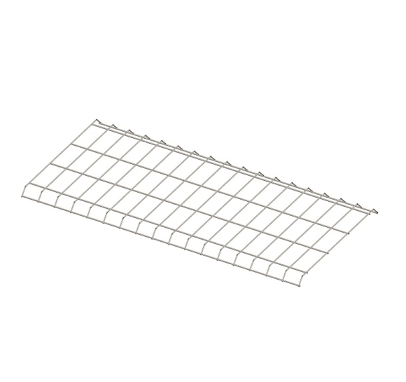Recouvrement grillagé pour rayonnage Recouvrement grillagé pour rayonnage