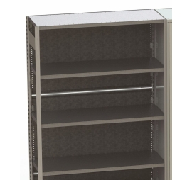 Fond tôlé galvanisé pour rayonnage Prospace+ tôlé PROVOST