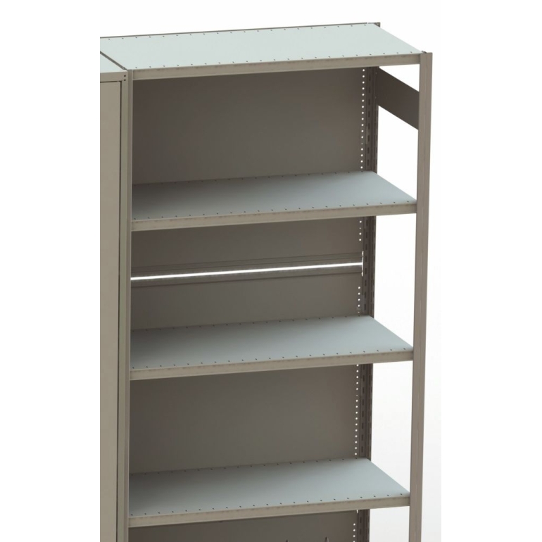 Fond tôlé peint pour rayonnage Prospace