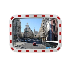 Miroir de sécurité rectangulaire