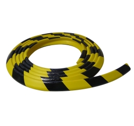Protection en mousse noir/jaune