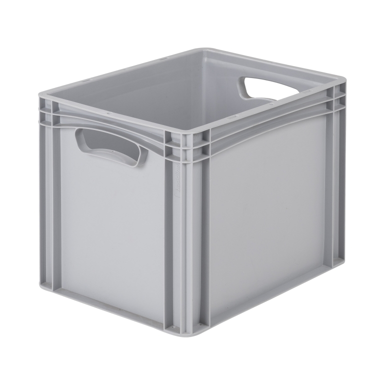 Bac en plastique gris