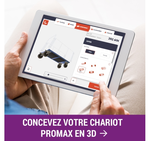 Ontwerp je trolley in 3D
