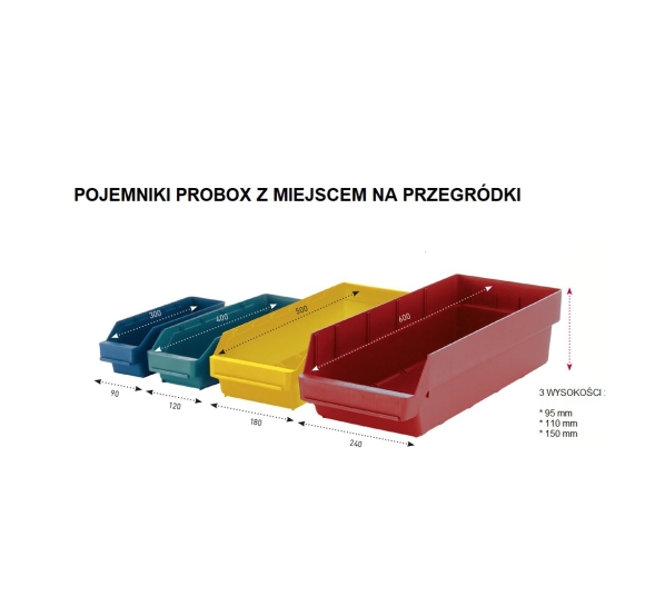 Bac à cloisons Probox