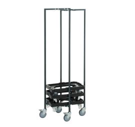 Chariot porte-socles roulants 600 x 400 PROVOST