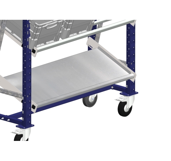 Plaatstalen afdekking voor extra buisvormige etage van etagewagen Plaatstalen afdekking voor extra buisvormige etage van etagewagen