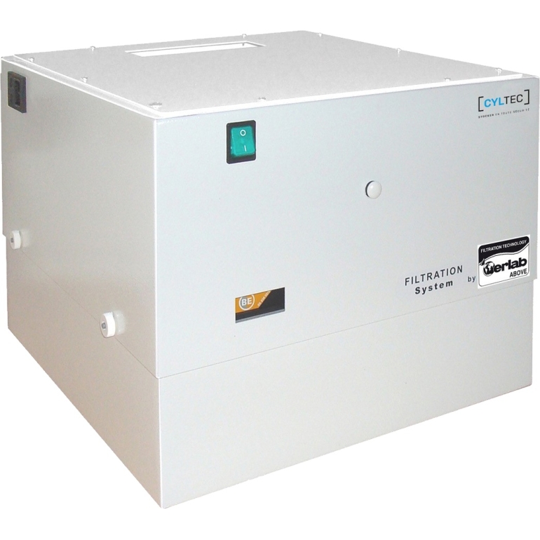 Ventilatiebox met filtratie