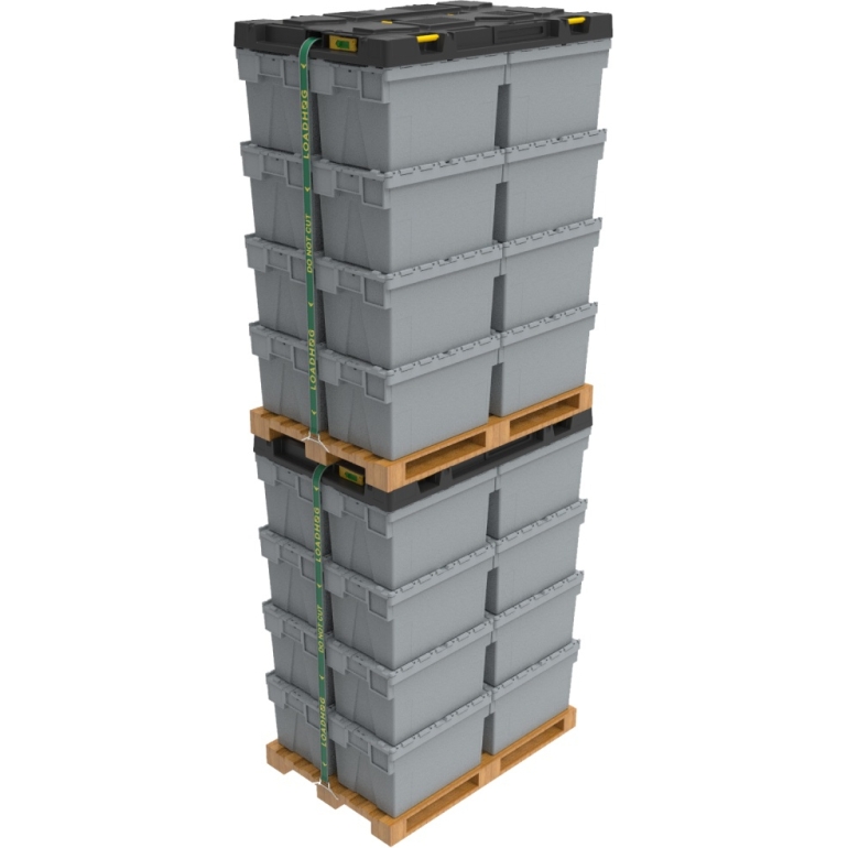 kap 1200 x 800 mm voor plastic pallets kap 1200 x 800 mm voor plastic pallets