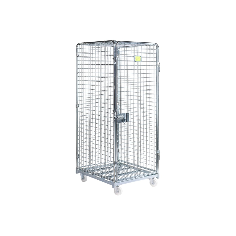 Rolcontainer met gesloten deur