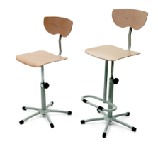 Werkplaatsstoelen 