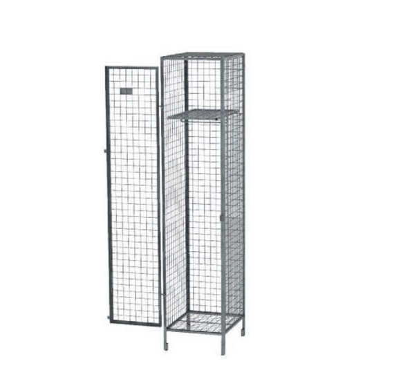vestiaire grillagé