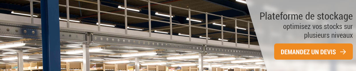 Plateforme de stockage