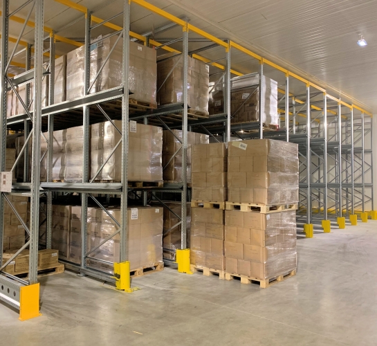 Palletopslag door accumulatie
                